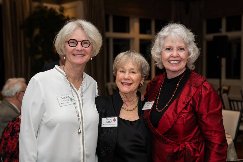Elizabeth Murray, Nancy Lubbers and Marcia Haas